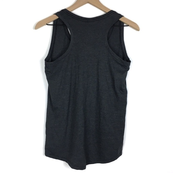 INSTANT MESSAGE Tank Top Racerback Beach Please Summer Athleisure Size Small - Picture 5 of 9